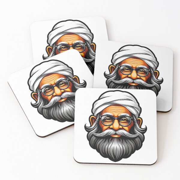 Item preview, an old man with a beard and glasses designed and sold by Babajexodas.