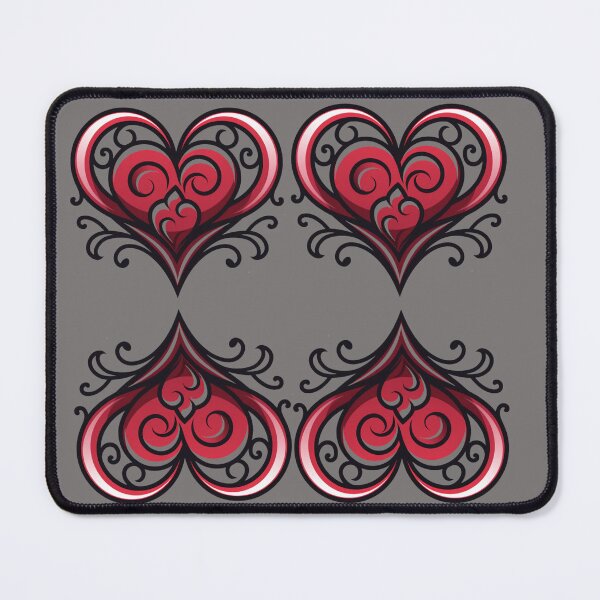 Item preview, red hearts designed and sold by Vilemo.