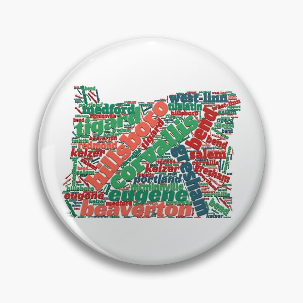 Item preview, Oregon Cities designed and sold by Yzakreativ.
