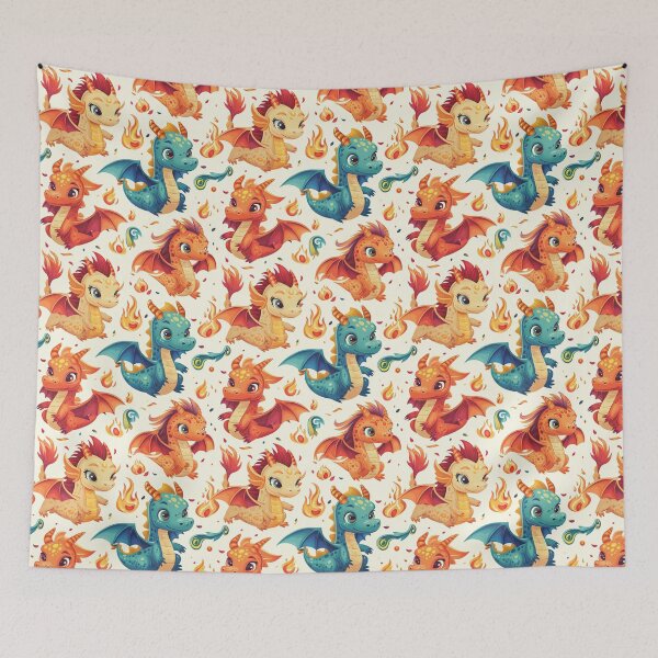 Item preview, Dragon & Fire designed and sold by scootyshop.