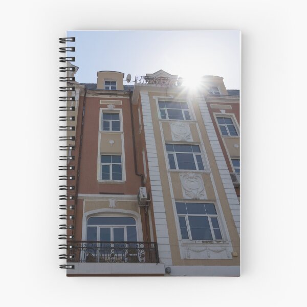 Item preview, Mansarde Sunburst - Lovely Art Deco House Facade in Plovdiv Bulgaria designed and sold by Georgia Mizuleva.