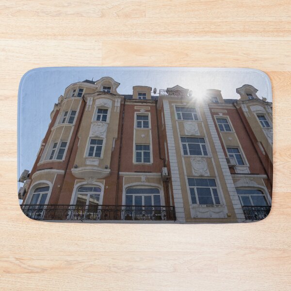 Item preview, Mansarde Sunburst - Lovely Art Deco House Facade in Plovdiv Bulgaria designed and sold by Georgia Mizuleva.