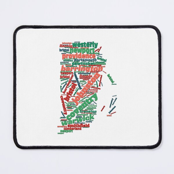 Item preview, Rhode Island Cities designed and sold by Yzakreativ.