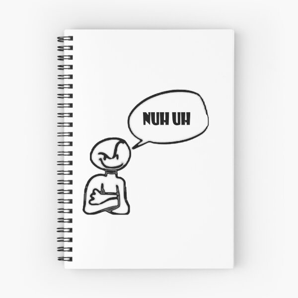 Item preview, NUH UH meme designed and sold by Shrewd Mood.