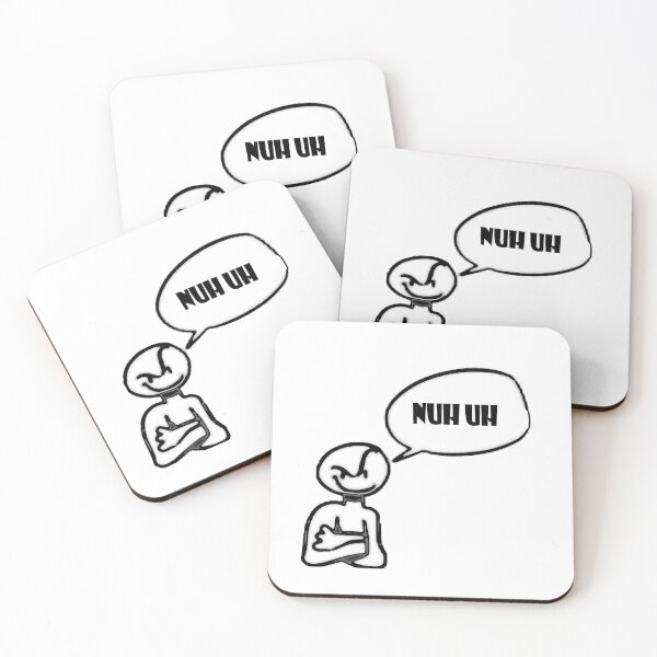 Item preview, NUH UH meme designed and sold by Shrewd Mood.