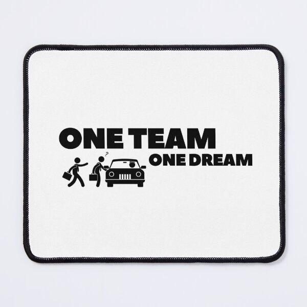 Item preview, One Team, One Dream designed and sold by Bananobanini.