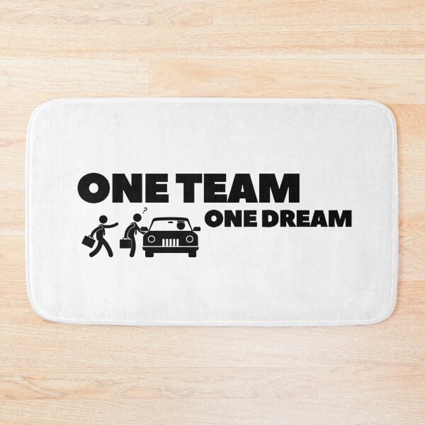 Item preview, One Team, One Dream designed and sold by Bananobanini.