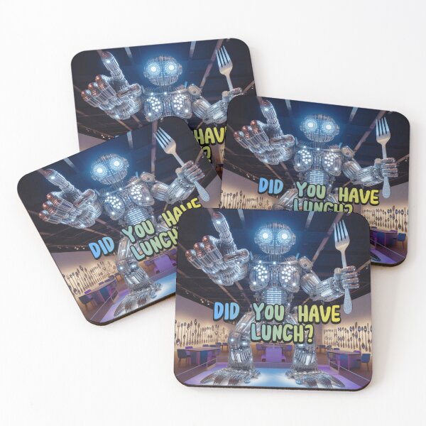 Item preview,  Light robot with a fork: DID YOU HAVE LUNCH? designed and sold by Lyavalio.