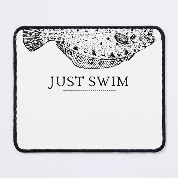 Item preview, SIMPLE FISH JUST SWIM designed and sold by FutureFiesta.