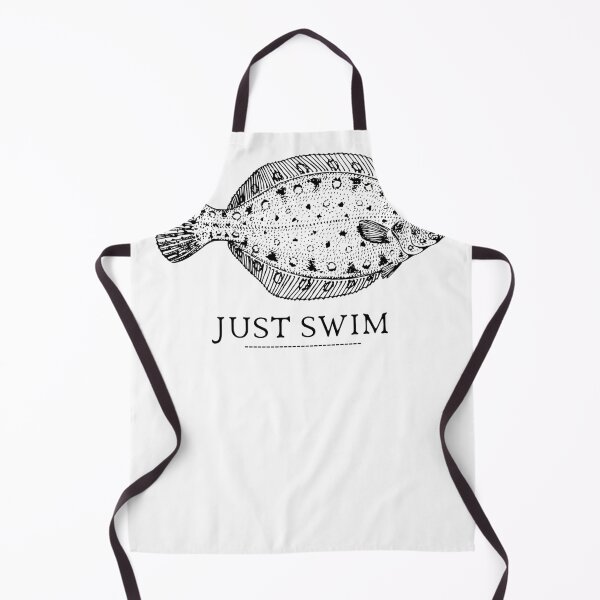 Item preview, SIMPLE FISH JUST SWIM designed and sold by FutureFiesta.