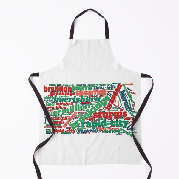 Item preview, South Dakota Cities designed and sold by Yzakreativ.