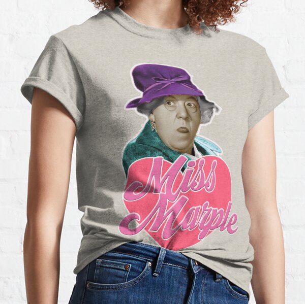 Item preview, Miss Marple shows her tongue, funny portrait designed and sold by Mauswohn.