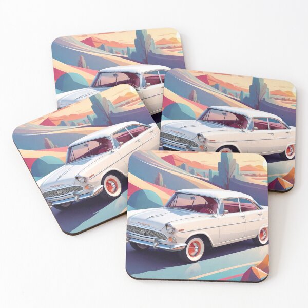 Item preview, Retro Car Vector Art (326) designed and sold by WASjourney.