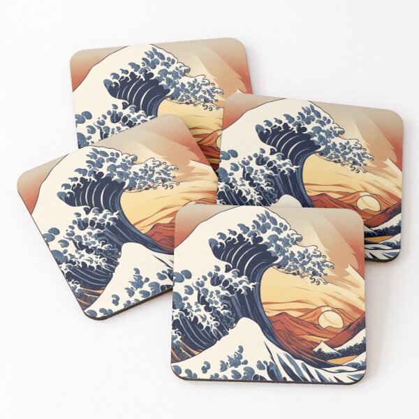 Item preview, The great wave of fire designed and sold by Cloverscases.