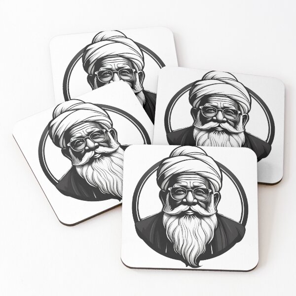Item preview, an old man with a beard and glasses designed and sold by Babajexodas.