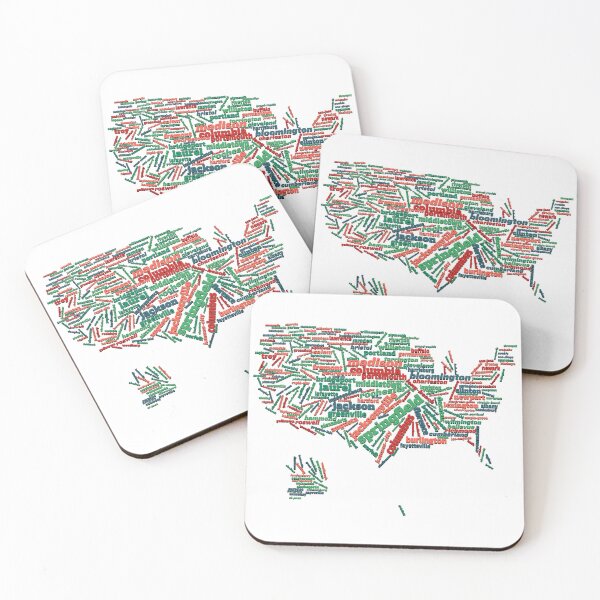 Item preview, USA Cities designed and sold by Yzakreativ.