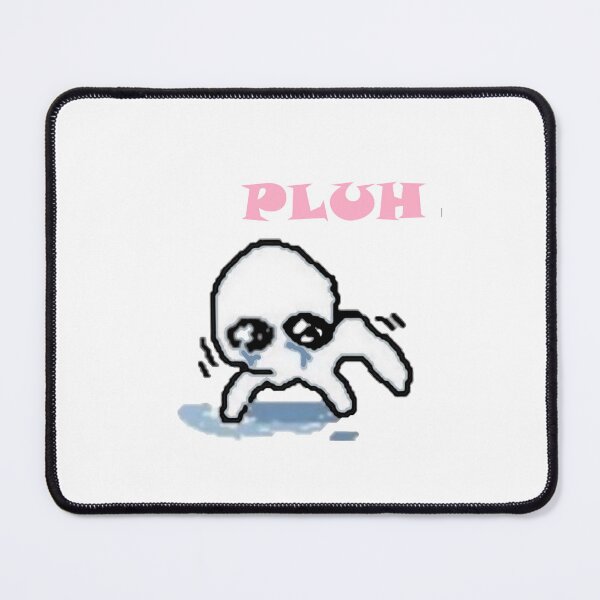 Item preview, cute silly creature meme, pluh designed and sold by Shrewd Mood.