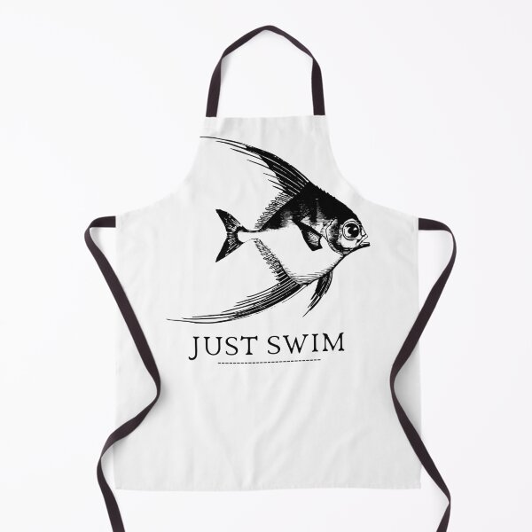Item preview, SIMPLE FISH JUST SWIM designed and sold by FutureFiesta.