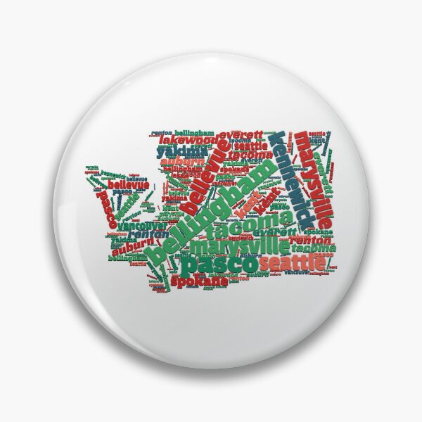 Item preview, Washington Cities designed and sold by Yzakreativ.