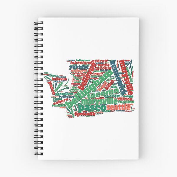 Item preview, Washington Cities designed and sold by Yzakreativ.