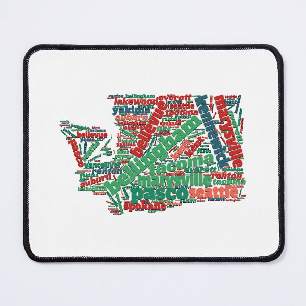 Item preview, Washington Cities designed and sold by Yzakreativ.