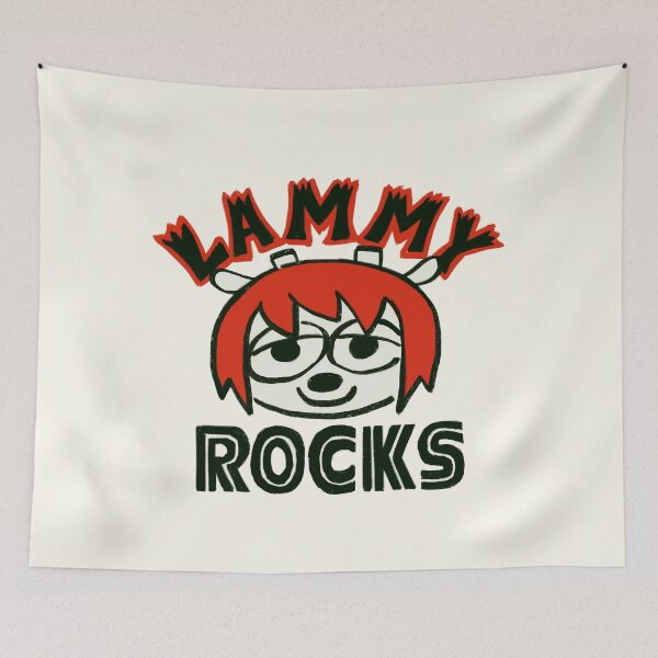 Item preview, Ransroom re-draws lammy rocks / um jammer lammy sheep girl designed and sold by RansRoom.