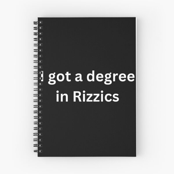 Item preview, I got a degree in rizzics designed and sold by Word Market.