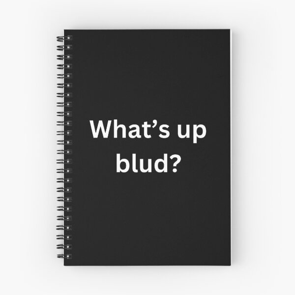Item preview, What's up blud? designed and sold by Word Market.