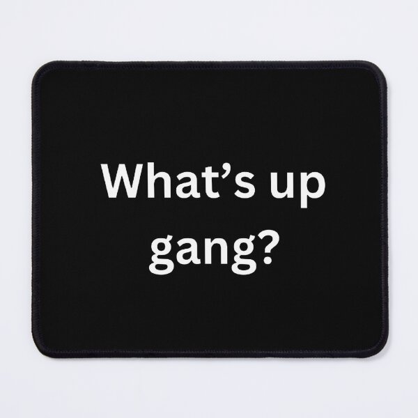 Item preview, What's up gang? designed and sold by Word Market.