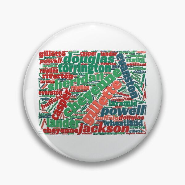 Item preview, Wyoming Cities designed and sold by Yzakreativ.