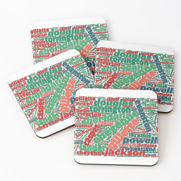 Item preview, Wyoming Cities designed and sold by Yzakreativ.