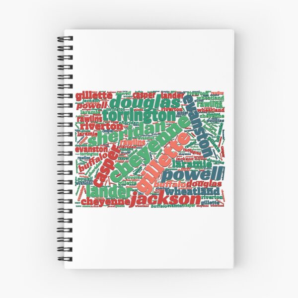 Item preview, Wyoming Cities designed and sold by Yzakreativ.