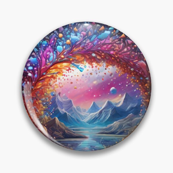 Item preview, Chromatic Nanotech Sticker (337) designed and sold by WASjourney.