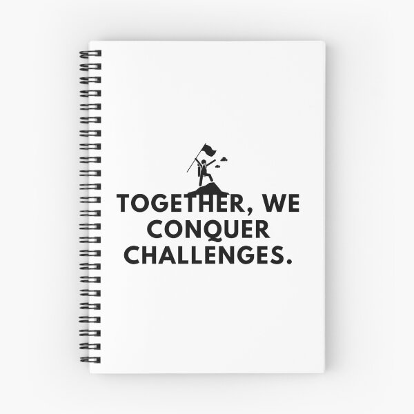Item preview, Together, we conquer challanges. designed and sold by Bananobanini.