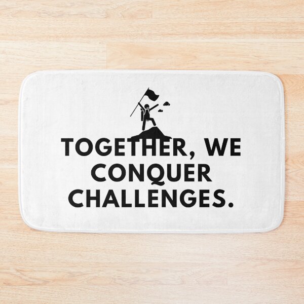 Item preview, Together, we conquer challanges. designed and sold by Bananobanini.