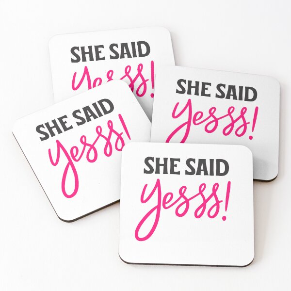 Item preview, She Said Yesss designed and sold by Xmepr.