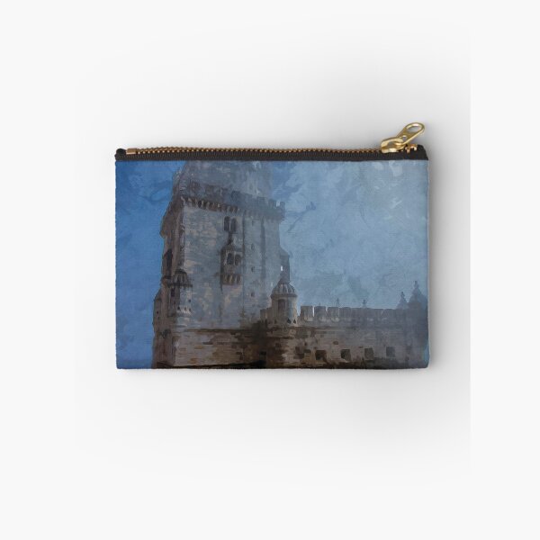 Item preview, Torre de Belém surrounded by fog in watercolor designed and sold by Intermundium.