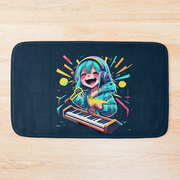 Artikelvorschau,   Keyboard-Klaviermädchen entworfen und verkauft von box-artshop.