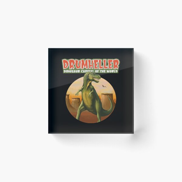 Item preview, Dinosaur Capital Of The World designed and sold by Milesnoctis.