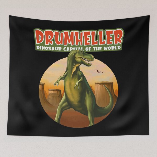 Item preview, Dinosaur Capital Of The World designed and sold by Milesnoctis.