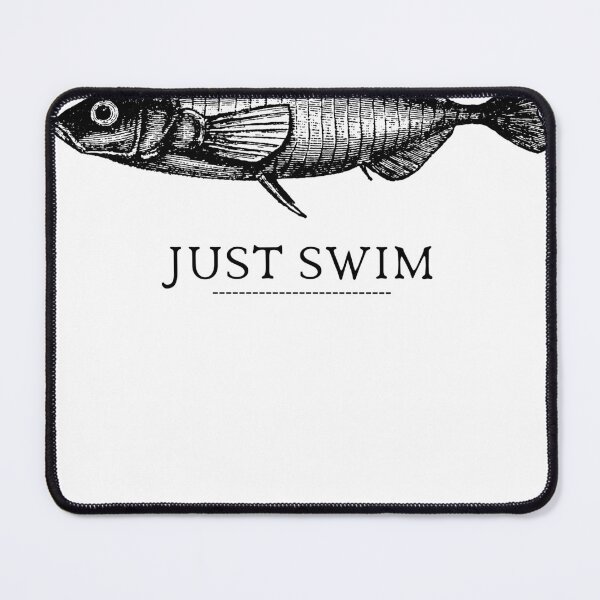 Item preview, SIMPLE FISH JUST SWIM designed and sold by FutureFiesta.
