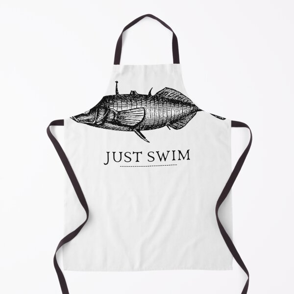 Item preview, SIMPLE FISH JUST SWIM designed and sold by FutureFiesta.