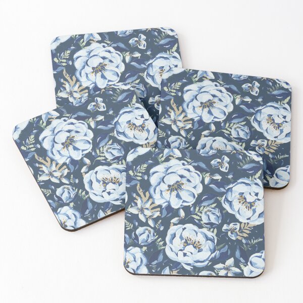Item preview, Blooming blue roses  designed and sold by SkyisBright.