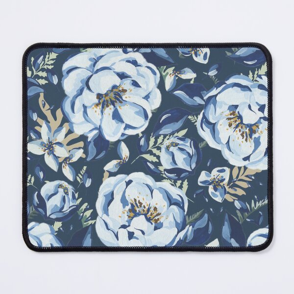 Item preview, Blooming blue roses designed and sold by SkyisBright.