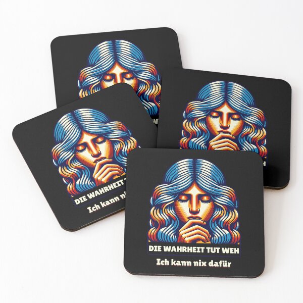 Item preview, The truth hurts. It's not my fault. Saying in German - funny designed and sold by Pflugart.