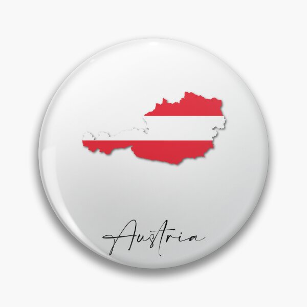 Item preview, Austria Country Map and Flag Vienna Europe designed and sold by dk-design85.