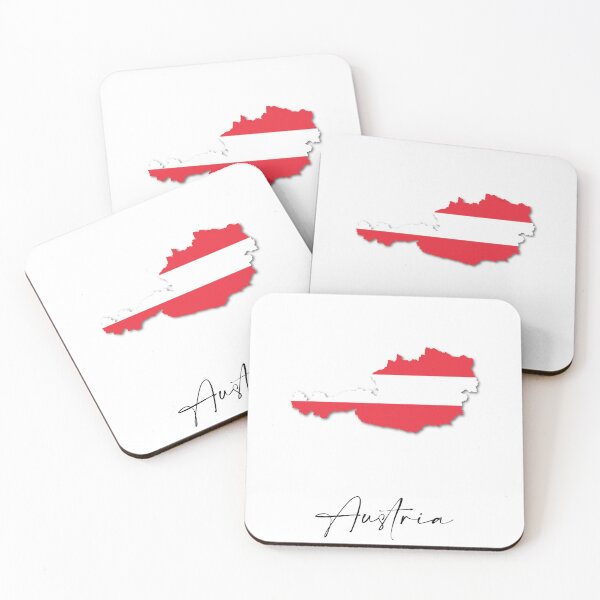 Item preview, Austria Country Map and Flag Vienna Europe designed and sold by dk-design85.