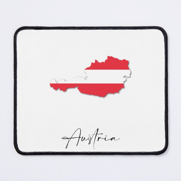 Item preview, Austria Country Map and Flag Vienna Europe designed and sold by dk-design85.