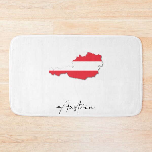 Item preview, Austria Country Map and Flag Vienna Europe designed and sold by dk-design85.