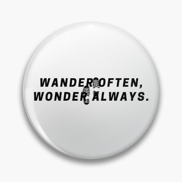Item preview, Wander often, wonder always. designed and sold by Bananobanini.